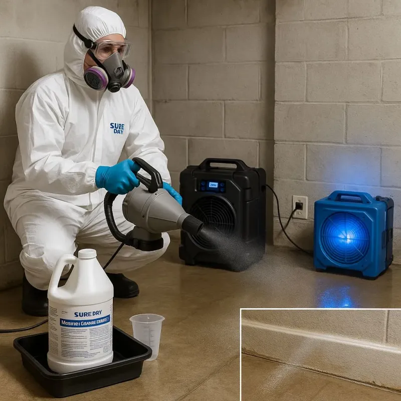 Sanitization and Odor Removal process in Irvington, MD